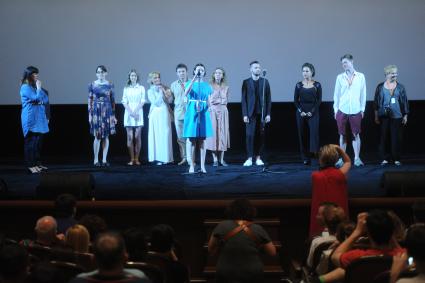 Сочи. XXVI Открытый российский кинофестиваль `Кинотавр`. День второй. Конкурс `Короткий метр`.