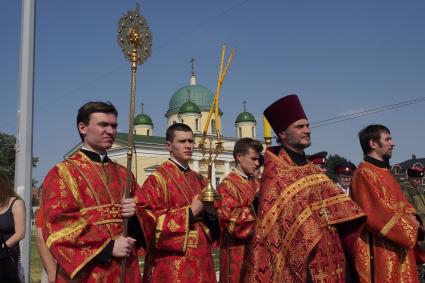 Тула. Прибытие мощей Георгия Победоносца.