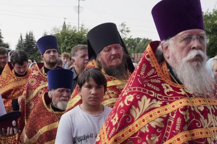 Тула. Прибытие мощей Георгия Победоносца.