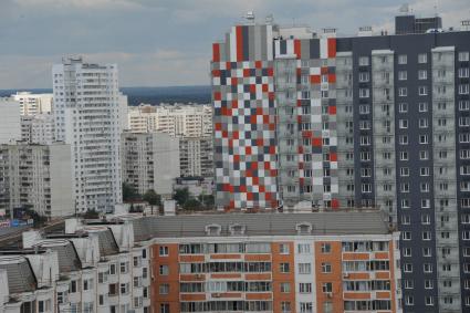 Москва. Новостройки 2-го микрорайона Митино.