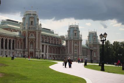 Москва. Большой дворец в музее-заповеднике `Царицыно`.