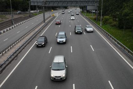 Москва. Третье транспортное кольцо.