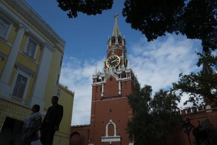 Московский Кремль. Спасская башня.