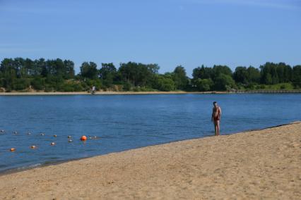 Московская область, Истринский район. Отдых на Истринском водохранилище.