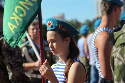 Воронеж. Празднование 85-летия Воздушно-десантных войск.