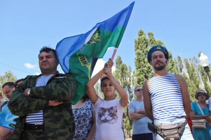 Воронеж. Празднование 85-летия Воздушно-десантных войск.