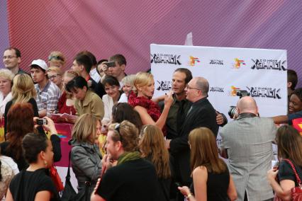 Диск129. Московский Международный кинофестиваль 2008 год ММКФ 2008. На снимке: актриса Терон Шарлиз