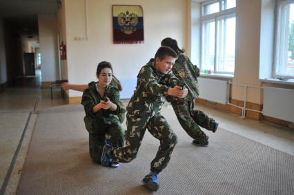 Тульская область. Детский военно-патриотический клуб `Витязь`.