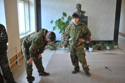 Тульская область. Детский военно-патриотический клуб `Витязь`.