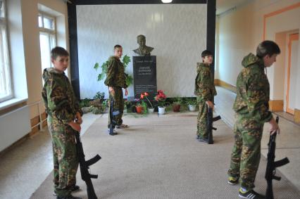 Тульская область. Детский военно-патриотический клуб `Витязь`.