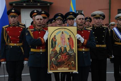 Москва. Полковой праздник  Преображенского  полка.