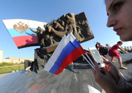 Москва.  Памятник героям, павшим в годы Первой мировой войны на Поклонной горе.