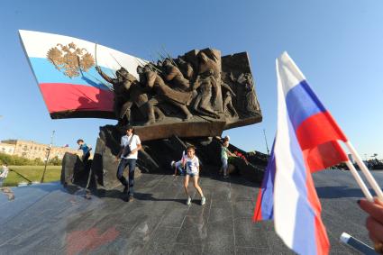 Москва. Памятник героям, павшим в годы Первой мировой войны на Поклонной горе.