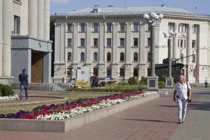 Белоруссия, Минск. Здание Центрального дома офицеров.