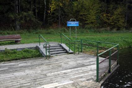 Белоруссия, Гродненская область. Августовский канал, проходящий по территории Польши и Белоруссии, соединяет реки Вислу и Неман.