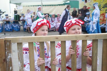 Белоруссия, Минская область. Празднование Дня белорусской письменности в Заславле.