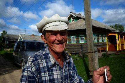 Архангельская область. г.Каргополь. Местный житель.