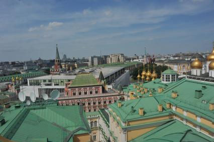 Московский Кремль. Вид на Теремной дворец.