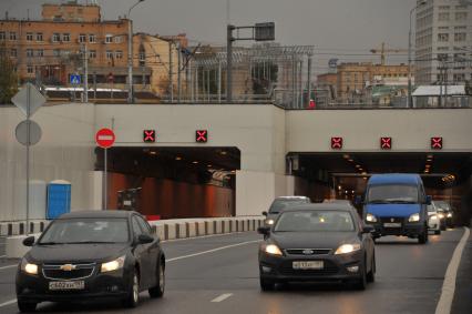 Москва. Завершено строительство Алабяно-Балтийского тоннеля на Большой Академической улице.