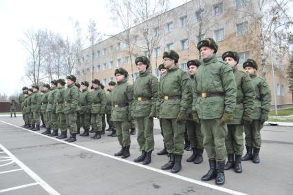 Московская область. Научная рота Войск воздушно-космической обороны.