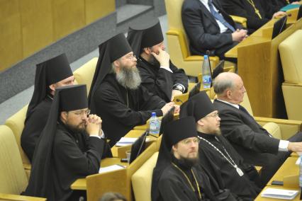 Государственная Дума. Рождественские парламентские встречи.