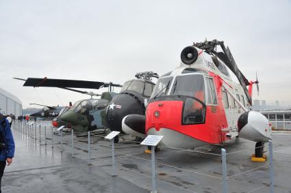 США. Нью-Йорк. Военный музей Intrepid Sea, Air & Space Museum.