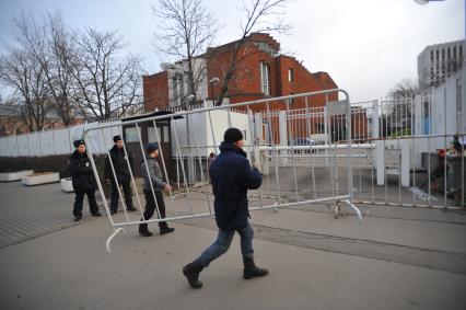 Москва.  Здание посольства Франции на Большой Якиманке.