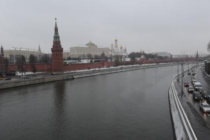Москва. Вид на Кремль.