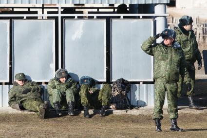 Ставрополь. Учебно-мобилизационные сборы ставропольских парламентариев и членов правительства.