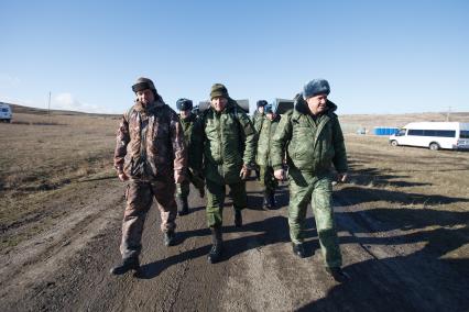 Ставрополь. Учебно-мобилизационные сборы ставропольских парламентариев и членов правительства.