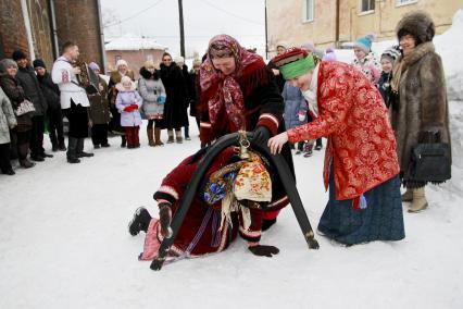 Барнаул. Фестиваль сибирского валенка.