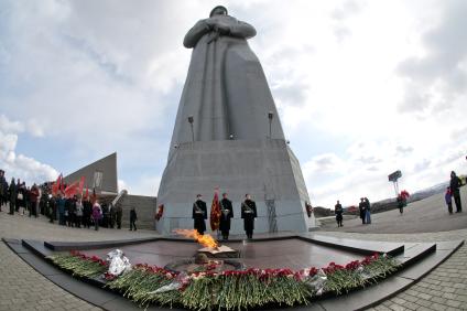 Мурманск. Мемориал `Героям Мурманска, защитникам Советского Заполярья`.