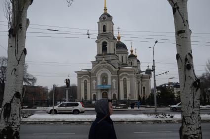 Украина. Донецк. Свято-Преображенский кафедральный собор.