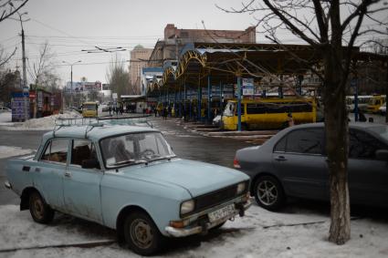 Украина. Донецк. Автобусная станция.