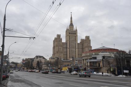Москва. Жилой дом на Кудринской площади.