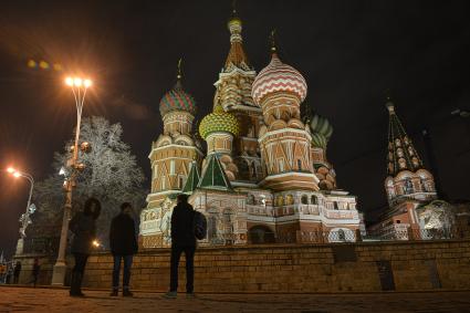 Москва. Храм Василия Блаженного.