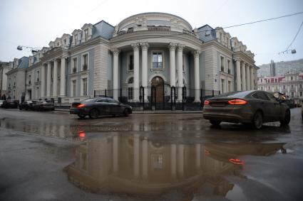 Москва. Особняк в Кривоарбатском переулке.