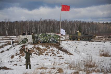 Московская область, г. Наро-Фоминск. Учения 4-й гвардейская танковой Кантемировской дивизии.   Командный пункт.