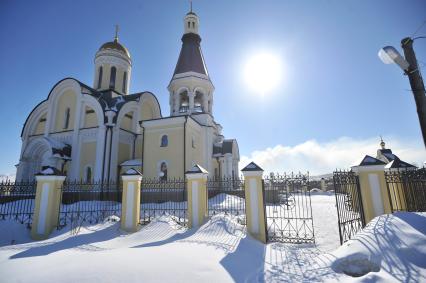 Карабаш.  Церковь Иоана Златоуста.