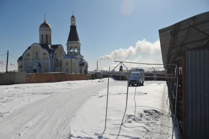 Карабаш.  Церковь Иоана Златоуста.