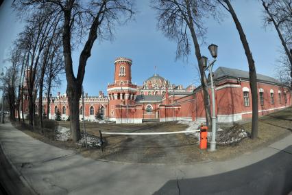 Москва. Панорама Петровского Путевого Дворца.