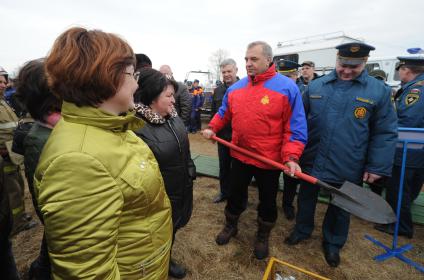 ЦФО. Глава МЧС России Владимир Пучков проверяет готовность регионов к сезону паводков и природных пожаров.