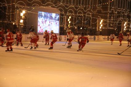 Диск 159.Звёздный хоккей на Красной площади 100 дней до чемпионата мира по хоккею в Москве и Санкт-Петербурге