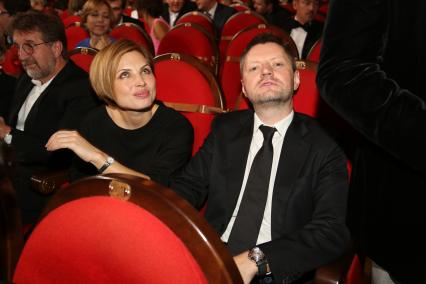 Диск 158. Церемония вручения премии GQ Человек года 2014. Алексей Пивоваров с супругой
