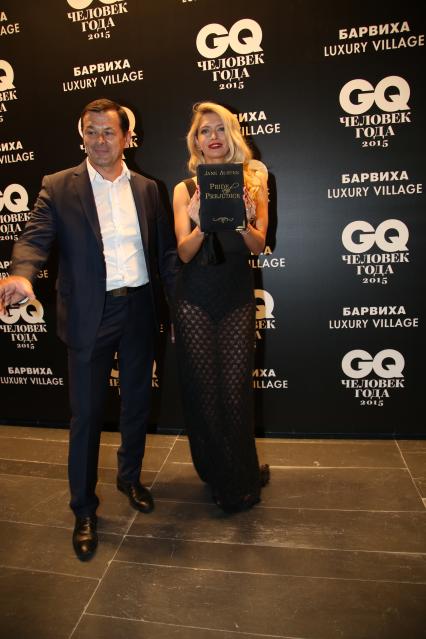 Диск 158. Церемония вручения премии GQ Человек года 2015. Певица Вера Брежнева
