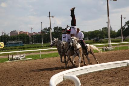 Диск 162. Скачки лошади казаки