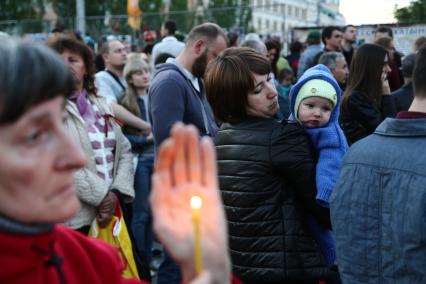 Донецк.  Митинг-реквием , посвященный трагедии в Одессе.