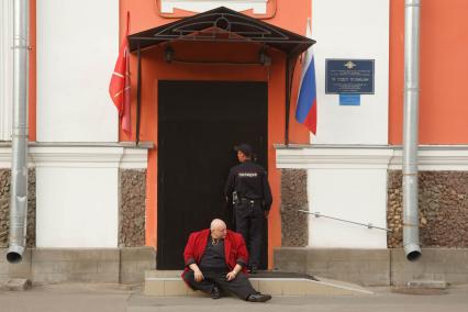 Санкт-Петербург. Музыкант Стас Барецкий.