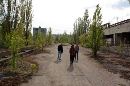 Украина. Зона отчуждения, город Припять