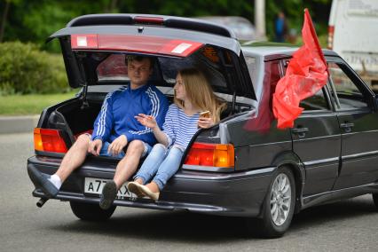 В Ставрополе прошел автопробег посвященный герою Советского Союза Ивану Щипакину.